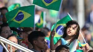 Imagem Desfile de 7 de setembro em Brasília emociona público