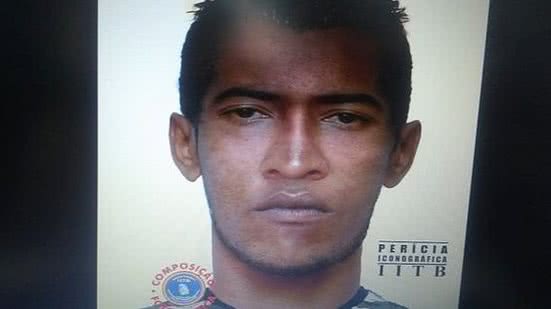 Retrato falado de suspeito é divulgado | Reprodução / PCPE