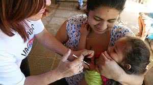 Campanha de vacinação contra o sarampo | OMS/ONU