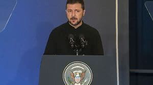 O presidente da Ucrânia, Volodymyr Zelensky | Thenews2 / Folhapress