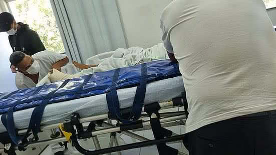 Imagem Vídeo: mulher que pulou de prédio em Salvador é transferida para hospital em Alagoas