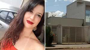 Rivana chegava em casa quando tentou abrir manualmente o portão, que caiu sobre ela quando um cabo de aço se rompeu | Reprodução / Redes Sociais / TV Anhanguera