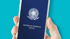 Imagem Carteira de Trabalho Digital entra em vigor a partir desta terça
