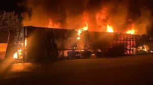 Militares dos Bombeiros debelaram o incêndio | Foto: Cortesia / Ascom Bombeiros