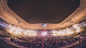 Interior do Allianz Parque durante show | Foto: @allianzparque/Reprodução