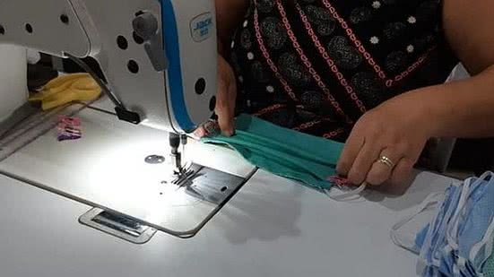 Imagem Produção de máscaras cria alternativa para negócios