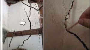 Moradores dos Flexais sofrem com rachaduras e isolamento social | Foto: Reprodução / TV Pajuçara