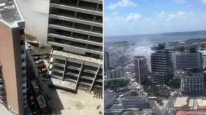 Prédio foi depenado, já sofreu com incêndio e ponto de uso de drogas | Foto: Grupamento Aéreo/Arquivo