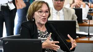 Para a senadora Zenaide Maia (Pros-RN), requerente da audiência, a proposta esvazia a possibilidade de ressarcimento da vítima e sustento de familiares do próprio preso | Marcos Oliveira/Agência Senado