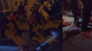 Tiroteio causou correria e pânico durante a madrugada do dia 1º de julho, em Ponta Grossa | Foto: Reprodução