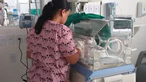 O bebê abandonado em Maceió foi levado para a Maternidade Santa Mônica | Cortesia