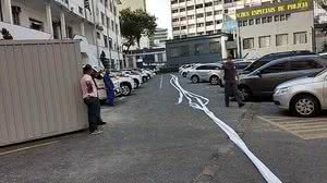 Imagem PM é elogiado por identificar rolo de papel higiênico 110 metros menor