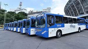Ônibus de Salvador permaneceram na garagem | Reprodução / Semob