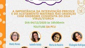 Imagem SMS aborda importância da amamentação para crianças com microcefalia