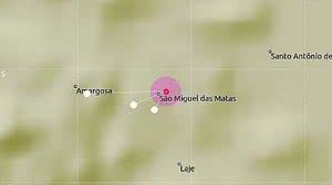 Imagem Novo tremor de terra é registrado na Bahia