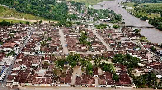 São Miguel dos Campos: uma das cidades inundadas no final de semana