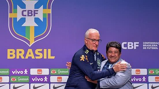 Presidente da CBF, Ednaldo Rodrigues, apresenta Dorival Júnior, novo técnico da Seleção Brasileira | Staff Images / CBF