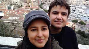 O casal de brasileiros, Cristiane Tavares e André Modenezi, vítima de um ataque na França | Reprodução / Redes Sociais