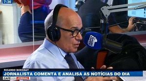 Boechat no programa Café com Jornal nesta segunda | Reprodução Facebook