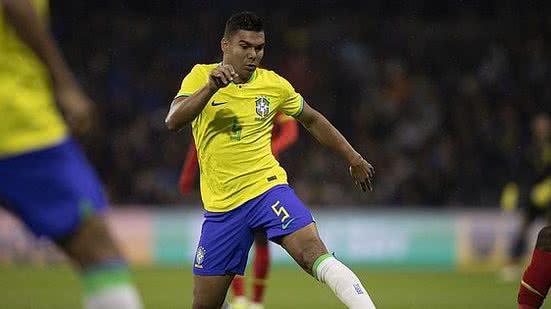 casemiro também lamentou as críticas recebidas por Neymar | Foto: Lucas Figueiredo/CBF