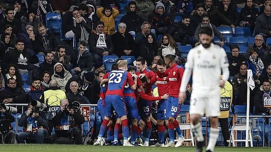 CSKA bateu o Real Madrid por 3 a 0 no Santiago Bernabéu | GTRESONLINE