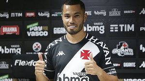 Morato durante apresentação no Vasco | Vasco