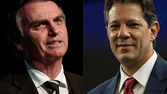 Imagem Bolsonaro vence em 16 unidades da Federação, Haddad em 11