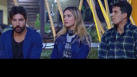 Imagem Sandro, Sertanejo e Nadja formam segunda roça de 'A Fazenda'