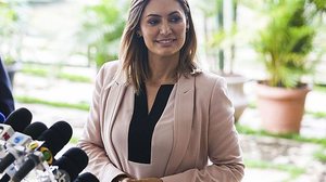 Imagem Michelle Bolsonaro e Marcela Temer visitam o Palácio do Alvorada