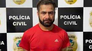 Polícia Civil divulgou foto de suspeito de transmitir HIV de propósito a mulheres em Pontalina, Goiás | Foto: Reprodução/Polícia Civil Goiás