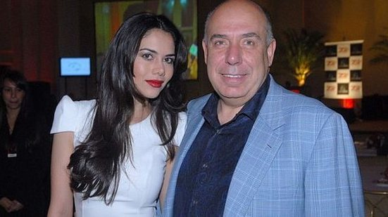 A apresentadora Daniela Albuquerque e o empresário. | Reprodução