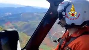 Corpos foram encontrados em região montanhosa na Toscana dois dias após aeronave sumir do radar | Foto: Reprodução/Redes Sociais