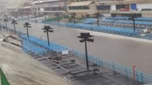 Chuva forte no Rio de Janeiro alagou Avenida Marques de Sapucaí | Foto: Reprodução