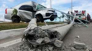 Acidente aconteceu em Avenida no bairro de Cruz das Almas | Cortesia/ Janilton Silva