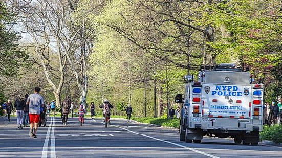 Movimentação no Central Park em Nova York durante pandemia de coronavirus COVID-19 nos Estados Unidos | Brazil Photo Press / Folhapress