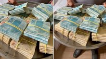 Vídeo com vítima exibindo dinheiro em espécie circulou nas redes sociais | Reprodução