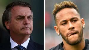Imagem Bolsonaro defende Neymar: "É um garoto"