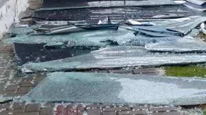 Ventania causou danos em todo município de Ilhota, no Vale do Itajai | Foto: Prefeitura de Ilhota