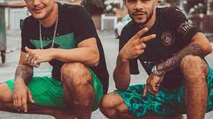 MC Pitbull da Firma (à esquerda) e MC Strick tinham parceria musical | Instagram / Reprodução