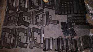 Armas foram encontradas dentro de veículo | Divulgação / SSP-BA