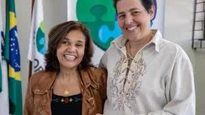 Claudia Rodrigues e Adriane Bonato | Foto: Reprodução / Redes sociais