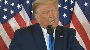 Presidente dos Estados Unidos, Donald Trump, em discurso na Casa Branca | Foto: CNN Brasil
