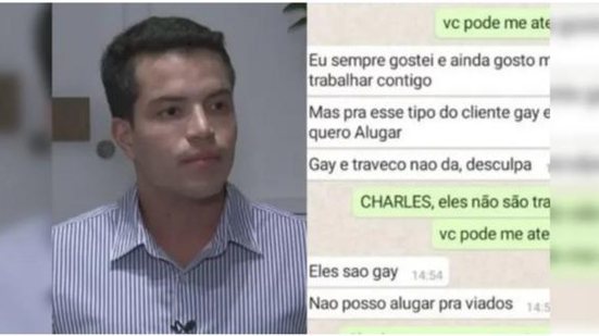 João Pinheiro Neto foi impedido de local o apartamento no dia em que chegava ao imóvel | Foto: Reprodução