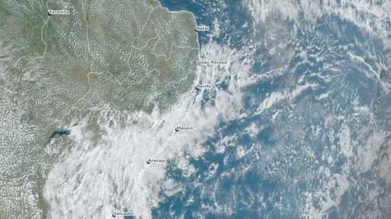 Imagem Veja a previsão do tempo para Alagoas nesta quinta-feira, 10