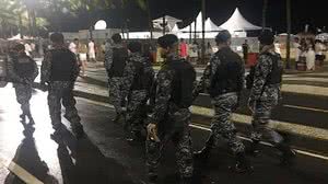 Imagem Homens esfaqueados durante réveillon em Copacabana já tiveram alta