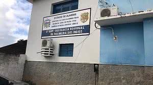 A mulher foi levada para a delegacia de Palmeira dos Índios | Ascom PC-AL