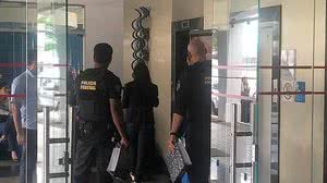 PF cumpre mandados na Casa da Indústria, em Maceió | TV Pajuçara / Henrique Pereira