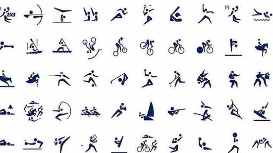 Pictogramas das Olimpíadas de Tóquio-2020 | Tokyo 2020/Divulgação