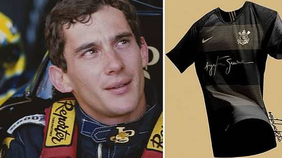 Camisa do Corinthians homenageia Ayrton Senna | Mike King/Getty Images