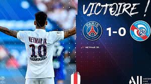 Neymar é reverenciado pelo PSG nas redes sociais após golaço | Divulgação / Twitter PSG